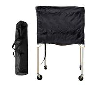 lopituwe Ramasseur de ballons multifonctionnel avec roulettes, pliable et portable, conçu pour le football, le volley-ball et basketball.