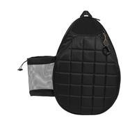lopituwe Sac Cadeau Porte-Raquettes, Accessoire de Sport de Plein air, Sac à Main Badminton Grande capacité, Option Rangement Premium, Noir, 29.5 x 10 x 43 cm
