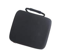 lopituwe Sac de rangement antichoc pour quatre microphones, coque rigide légère en EVA avec plusieurs compartiments pour accessoires, support de rangement portable pour microphone et enceinte portable
