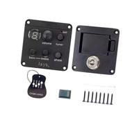 lopituwe Système de Pour micro intégré pour guitare acoustique permettant un réglage précis de l'égalisation et des performances sonores dans n'importe quelle salle. Pour Micro précâblé et