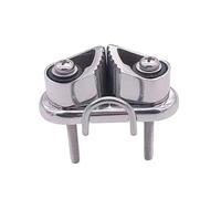 lopituwe Taquet d'amarrage à Came Pratique avec Enrouleur de Corde, adapté à diverses Applications Nautiques, Compatible avec Les Cordes de 3 12 mm, Les stabilisateurs Kayak et Cordes Marines.