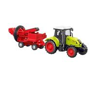 lopituwe Une expérience de Jeu agricole réaliste avec des Mini-tracteurs agricoles à Friction Qui stimulent l'imagination des Enfants. Mini-remorque Incluse, fracasser