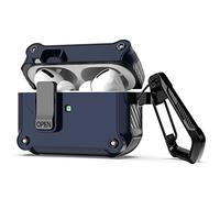 Lopnord Coque pour Air Pods Pro 2 2022/Air Pods Pro 2019, Fermeture Magnétique Antichoc pour Apple Air Pod Pro Coque avec Porte-clés pour Hommes et Femmes