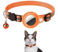 LoPotitChat Collier GPS pour Chat Collier Anti - étranglement Léger avec Protecteur, Cloche et Tracker Bluetooth pour Chats, Chatons et Chiots