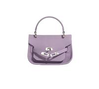 LoprNsdgt Petits Sacs À Bandoulière en Cuir pour Les Femmes Sac À Main À Rabat D'Épaule Carré À La Mode,Violet