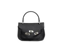 LoprNsdgt Petits Sacs À Bandoulière en Cuir pour Les Femmes Sac À Main À Rabat D'Épaule Carré À La Mode,Noir