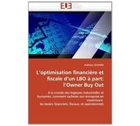 L'optimisation Financière Et Fiscale D'un Lbo À Part: L'owner Buy Out