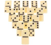 LOPUNER 1 Ensemble Jeu de Dominos Classique pour Adultes Ensemble pour Réunions Familiales et Fêtes pour Jeux de Société Moments de Détente Intérieur