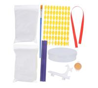 LOPUNER 1 Ensemble Kit Impression de Mains Ensemble Souvenir Personnalisé avec Accessoires Encre Support Or Pinceau Moulage pour Naissance et