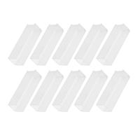 LOPUNER 10 Pièces Cuvette de Comparaison en Verre pour Analyse Quantitative Transmission Lumineuse Élevée et Alignement Vertical Strict, pour Usage Éducatif et Laboratoire Universitaire