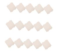 LOPUNER 15 Pièces Feuille de Mica en Papier Mica et Résine Silicone Argentée 118mm X 99mm pour Micro-ondes Améliore L'efficacité de Chauffe pour Usage Domestique et Commercial