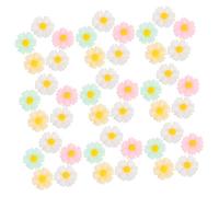 LOPUNER 160 pièces Marguerites Résine Mix Couleurs Petites Fleurs DIY Décoration Bijoux Accessoires pour Téléphone