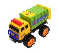 LOPUNER 1Pièce Camion à Ordures Friction Powered pour Garçon Fille de Simulation et pour Garçons et Filles Pratique et Sécure