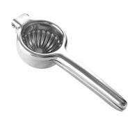 LOPUNER 1pièce Presse-agrumes Manuel Acier Inoxydable Grand Format Extracteur de Jus Portable Léger et Robuste pour Citrons Oranges et Fruits Outil Pratique et Facile à Utiliser