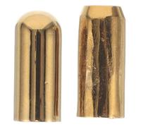 LOPUNER 2 Pièces D'embouts Métalliques pour Baguettes de Sourcier Or, Accessoires Précis pour Radiesthésie, Résolution de Problèmes, Direction Exacte, Usage Spirituel en Maison ou Bureau