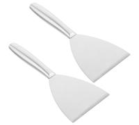 LOPUNER 2 Pièces Grattoir à Enduit en Acier Inoxydable Manche Creux Ergonomique, Résistant la Flexion, Lissage des Murs Cuisine et Salle de Bain