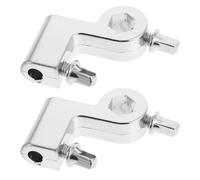 LOPUNER 2 Pièces Metal Drum Pedal Beater Holder Clip Stable Kick Drum Pedal Hardware Replacement With Vibration Dampening And Quick Switch Function For Precise Percussion