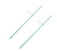 LOPUNER 2 Pièces Règle de Mesure de Hauteur Murale pour Garçon Fille Toise Plastique Portable et Amovible Précise et Sécurisée pour Mesurer Garçon Fille Adultes Maison