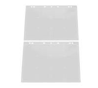 LOPUNER 2pcs Pochettes pour Classeur en Acrylique Transparentes pour Collectionneurs de Pièces, 24 Poches Compactes et Anti-poussière, pour Maison et Voyage