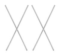 LOPUNER 4 Pièces Barres Expérience de Conduction Thermique Ductilité Élevée pour en Fer Conductrices Argentées Équipement de Laboratoire pour Enseignants en Sciences