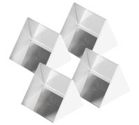 LOPUNER 4 Pièces Prisme Séparateur de Faisceau 400-1000nm en Cristal