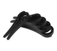 LOPUNER 5 Pièces Coffret de Verrous de Sécurité pour Boutons de Cuisinière à Gaz Protection pour Garçon Fille Accessoires de Cuisine Prévention des Accidents et Fuites de Gaz