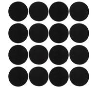 LOPUNER 50 paires de pastilles auto-agrippantes - Fixations antidérapantes autocollantes de 5 cm pour tapis de sol de voiture - Disques ronds adhésifs sans traces - Ruban adhésif ultra-résistant