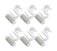 LOPUNER 6pcs Têtes De Remplacement Pour Râpeuse Électrique En Plastique Pour Enlever Callosités Ensemble Pour Soin Des Pieds Usage Quotidien