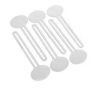 LOPUNER 6pièces Presseur Tube Dentifrice Métal Outil Manuel Anti-gaspillage Pour Dentifrice Colle Et Cosmétiques Râcleur Tube Ajustable Pour Usage Quotidien