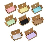 LOPUNER 800 fiches flash - 8,9 x 5,1 cm - Fiches vierges, non lignées et colorées pour l'école, le bureau ou la maison - Mini cartonnées épaisses pour l'étude du vocabulaire, les listes