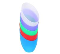 LOPUNER Abat-jour en plastique en forme de fer à cheval, lot de 5, couvre-lampe décoratif, transmission élevée de la lumière, pour salon et bureau