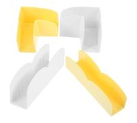 LOPUNER Accessoire pour Parc Bébé 4pcs en Plastique, Clips Antidérapants à Angle Droit et Plat, Support Sécurisé pour Clôture de Jeu Intérieure