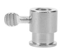 LOPUNER Accessoire Rotisserie Butée de Broche en Fer Chromé pour Barbecue Extérieur Fixateur de Tige D'équilibre Broche et Boulon de Fixation Grille, Accessoires Barbecue Indispensables