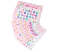 LOPUNER Autocollants Potty Training pour Garçon Fille Tableau Récompense Toilette Garçon Fille Matériaux Doux Sécurisés Faciles à Appliquer Design pour Apprentissage Indépendant
