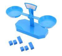 LOPUNER Balance Pan Éducative pour Garçon et Filles Jeu Mathématique D'équilibrage Modèle à Levier DIY en Plastique Sûr 1 Pièce pour Expériences Scientifiques la Maison L'école Outil