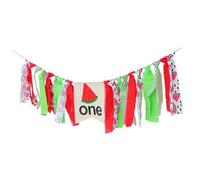LOPUNER Banderole Pastèque Colorée pour Décoration Fête Anniversaire Bannière Suspendue Unique pour Ambiance Décorations Tropicales pour Hawaii et Piscine