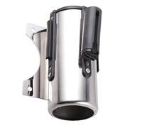 LOPUNER Barrière de Sécurité Rétractable Murale Extensible en Acier Inoxydable et Polyester Noir pour Contrôle de Foule , Installation Murale Hôtels et Banques
