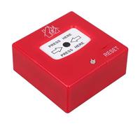 LOPUNER Bouton d'appel d'incendie : Alarme de déclenchement Manuel pour Intervention d'urgence - Panneau de sécurité de Porte en Plastique pour Bureaux, Maisons, hôtels et usines