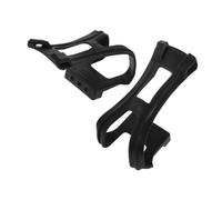LOPUNER Cages à Orteils pour Pédales de Vélo Remplaçables en Abs Noir, Faciles à Porter, sans Courroies, pour Gym et Cyclistes Passionnés, 1 Paire