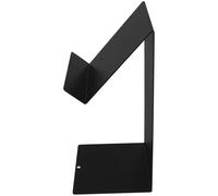 LOPUNER Chevalet de Lecture en Fer Noir pour Librairies et Petites Boutiques, Support Livre Élégant et Simple Design Vertical Gain de Place