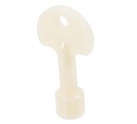 LOPUNER Clé Triangulaire Plastique pour Poubelle Acier Inoxydable Verrouillage pour Éviter Déchets Animaliers pour Boîtes à Épluchures Extérieures