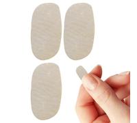 LOPUNER Coussinets de Chevalet Lot de 4 Accessoires Pratiques et Faciles à Installer en Cuir Protection Solide des Cordes pour Alto et Violon pour Musiciens