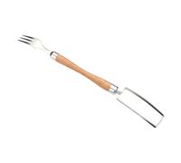 LOPUNER Couteau Trancheur Pastèque Acier Inoxydable Double Tête Outil Découpe Fruit Pratique pour Cubes et Tranches Portable et Sûr pour Cuisine