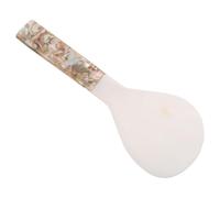 LOPUNER Cuillère à Riz en Coquillage Naturel, Ustensile Polyvalent et Élégant pour Servir Facilement le Riz Salades Lors des Repas