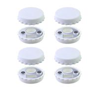 LOPUNER Décapsuleur Magnétique Aimants pour Réfrigérateur en Acier Inoxydable et Plastique 8pcs Décoration Pratique pour Bureau et Éducation Préscolaire