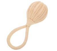 LOPUNER Dentition Rotin pour Garçon Fille Hand Rattle Shaker Rattan pour Garçon Fille Éducatif avec Design pour Nourrissons et Tout Petits