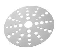 LOPUNER Diffuseur de Chaleur Compatible Plaque D'induction en Acier Inoxydable pour Tajine Plaque Conductrice de Chaleur Rapide et Casserole Argenté