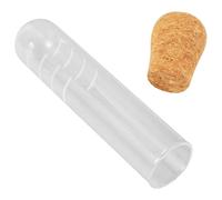 LOPUNER Infuseur à Thé en Verre Borosilicaté de Tube Passoire à Thé en Vrac Filtre Performant Facile à Ouvrir comme Présent