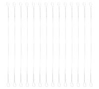 LOPUNER Kit de 15 Fils de Coupe-gâteau en Acier Inoxydable Argenté, Multiusage et Compatible Lave-vaisselle, pour Trancher Fromage et Lors de Réunions Familiales