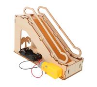LOPUNER Kit Éducatif Stem Escalator Bois Électrique Scientifique pour Garçon Fille Projet DIY Manuel Dingénierie Mécanique Exploration Pratique et Apprentissage Ludique